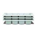 Araven CUTLERY TRAY 4-COMPARTMENT BLACK, 20 3/4" X 12 3/4" X 4" 41128